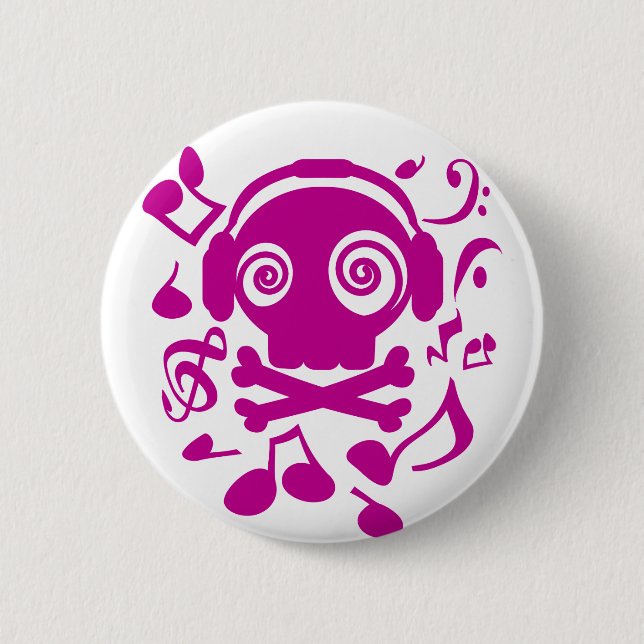 MuJack Pinback Button (Front)
