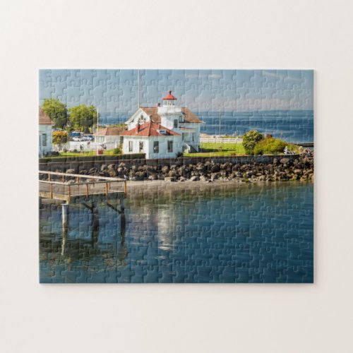 Mukilteo Lighthouse Mukilteo Washington USA Jigsaw Puzzle