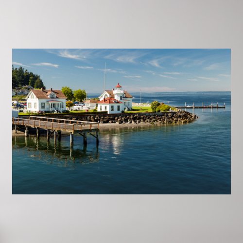 Mukilteo Lighthouse Mukilteo Washington USA Poster