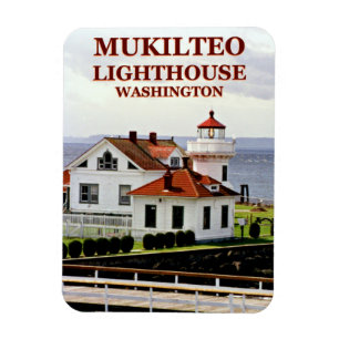 Mukilteo Lighthouse, Washington Flexi Magnet