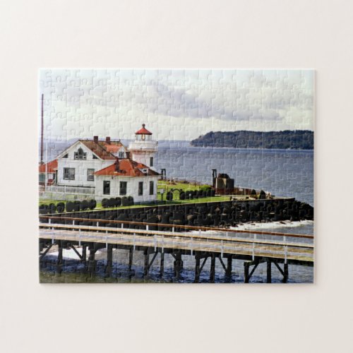 Mukilteo Lighthouse Washington Jigsaw Puzzle