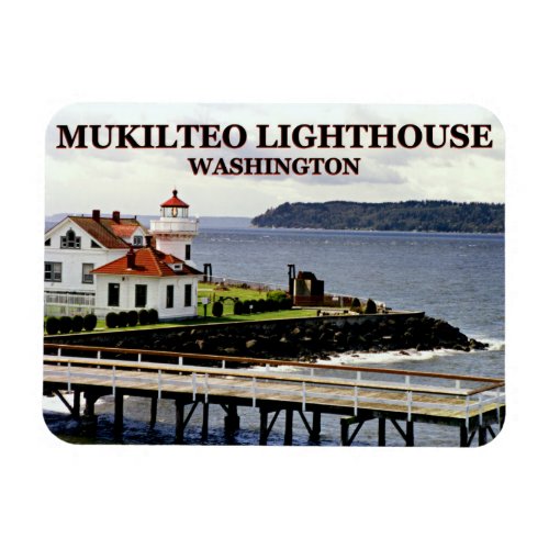 Mukilteo Lighthouse Washington Magnet