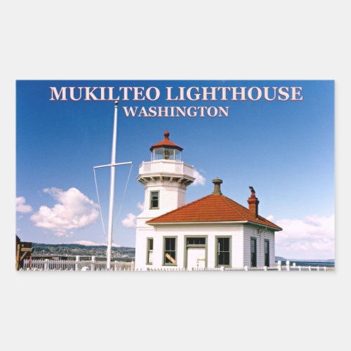 Mukilteo Lighthouse Washington Stickers