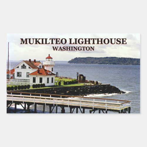 Mukilteo Lighthouse Washington Stickers