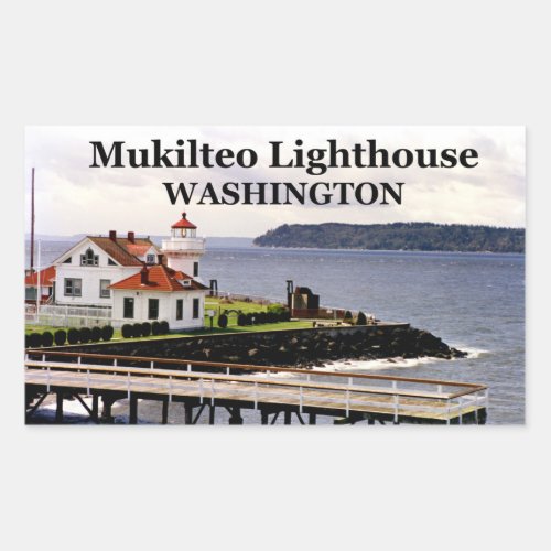 Mukilteo Lighthouse Washington Stickers 1