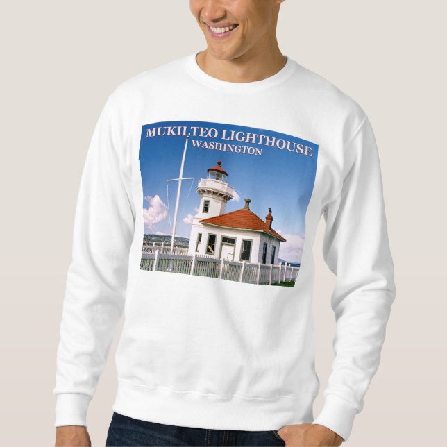 Mukilteo Lighthouse, Washington Sweatshirt (Front)