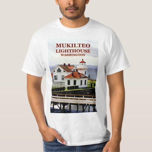 Mukilteo Lighthouse Washington T_Shirt
