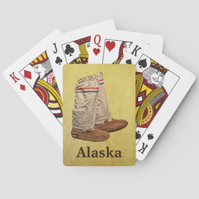 Mukluks - Alaska Poker Cards (Back)