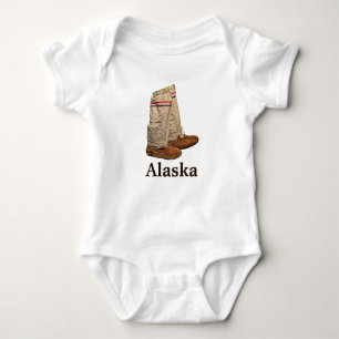 Mukluks Baby Bodysuit
