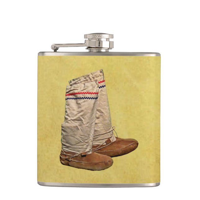 Mukluks Flask (Front)