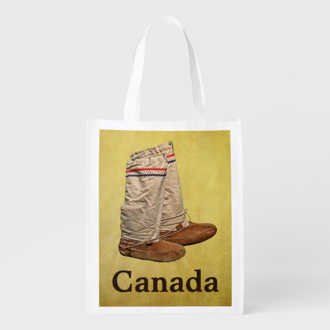 Mukluks Grocery Bag (Front)