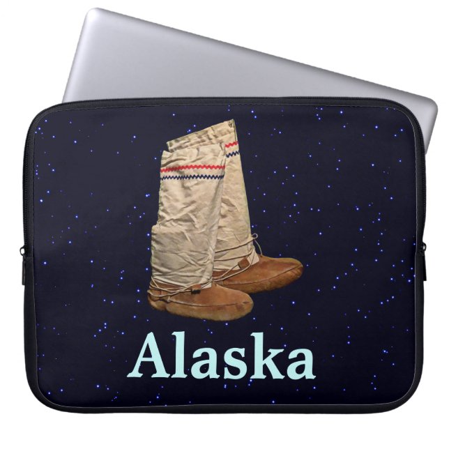 Mukluks Laptop Sleeve (Front)