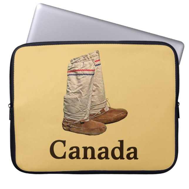 Mukluks Laptop Sleeve (Front)