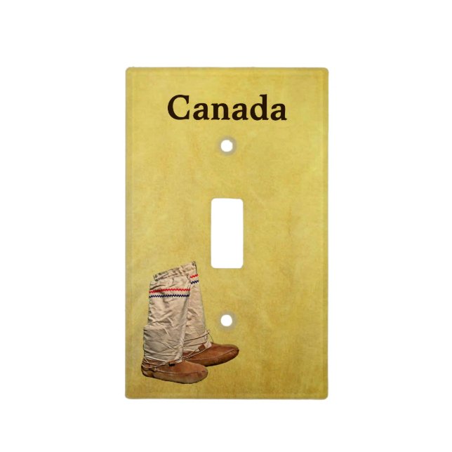 Mukluks Light Switch Cover (Front)