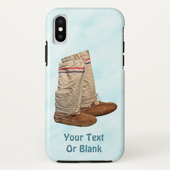 Mukluks On Snow Case-Mate iPhone Case (Back)