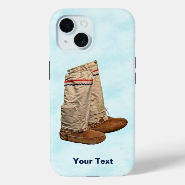 Mukluks On Snow Case-Mate iPhone Case (Back)