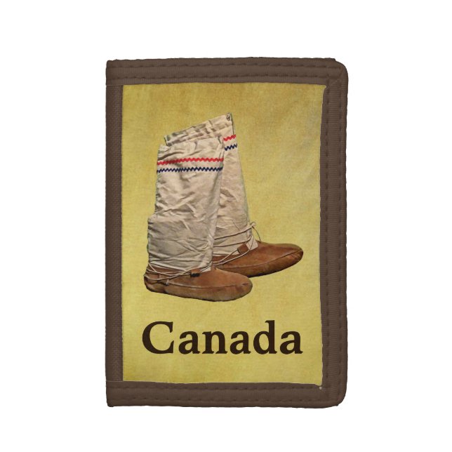 Mukluks Trifold Wallet (Front Vertical)