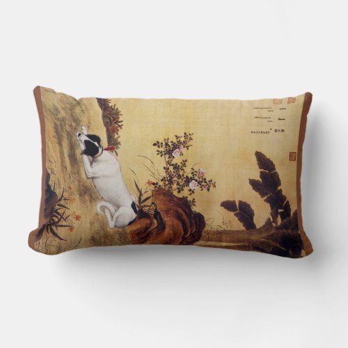 Mukongque 蓦空鹊  Greyhound  Giuseppe Castiglione Lumbar Pillow