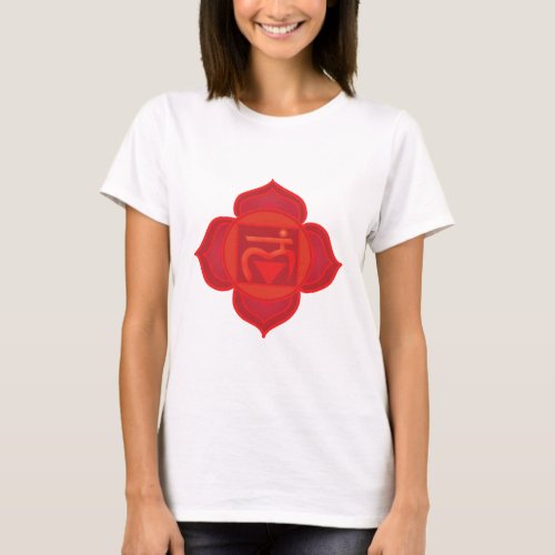 Muladhara chakra Womens T_Shirt