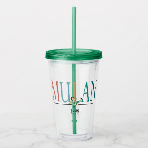 Mulan 1998 Graphic Acrylic Tumbler