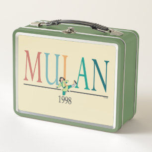 Mulan 1998 Graphic Metal Lunch Box