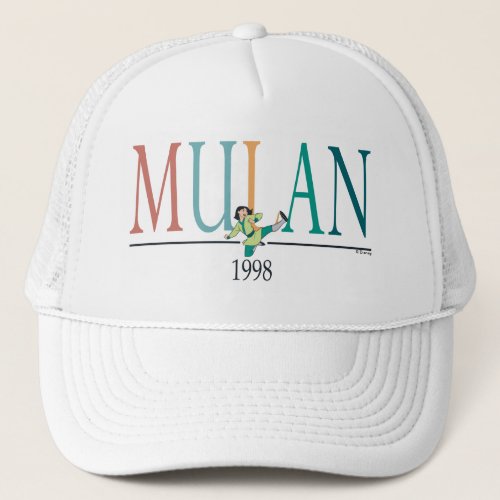 Mulan 1998 Graphic Trucker Hat
