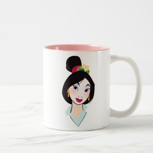 Mulan All Made Up Two_Tone Coffee Mug