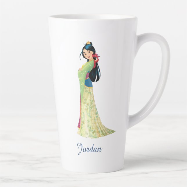 Mulan and Mushu Latte Mug (Right)