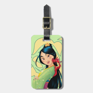Mulan and Mushu Luggage Tag