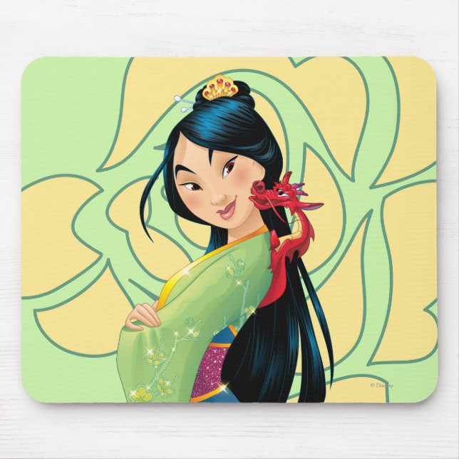 Mulan and Mushu Mouse Pad (Front)