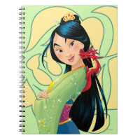 Mulan and Mushu Notebook