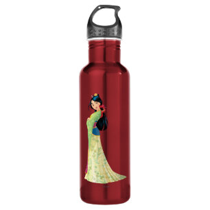 Mulan and Mushu Stainless Steel Water Bottle