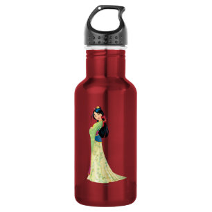 Mulan and Mushu Water Bottle