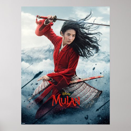 Mulan Battlefield Theatrical Art Poster