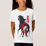Mulan Beside Black Wind Illustration T-Shirt
