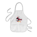 Mulan "Bold Spirit" Illustration Kids' Apron