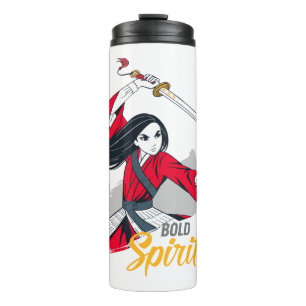 Mulan "Bold Spirit" Illustration Thermal Tumbler