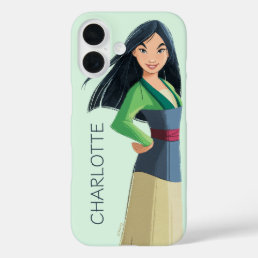 Mulan Courage in Every Step iPhone 16 Case