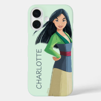 Mulan Courage in Every Step iPhone 16 Case