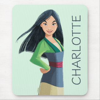 Mulan Courage in Every Step Mouse Pad