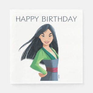 Mulan Courage in Every Step Napkins