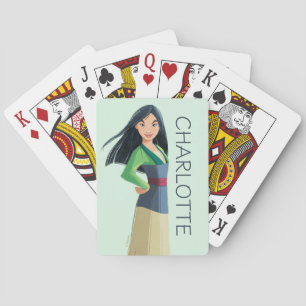Mulan Courage in Every Step Poker Cards