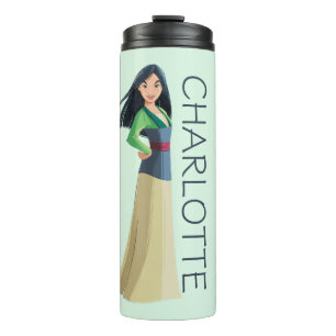 Mulan Courage in Every Step Thermal Tumbler