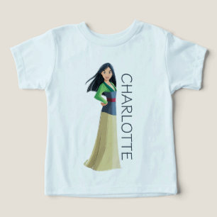 Mulan Courage in Every Step Toddler T-shirt