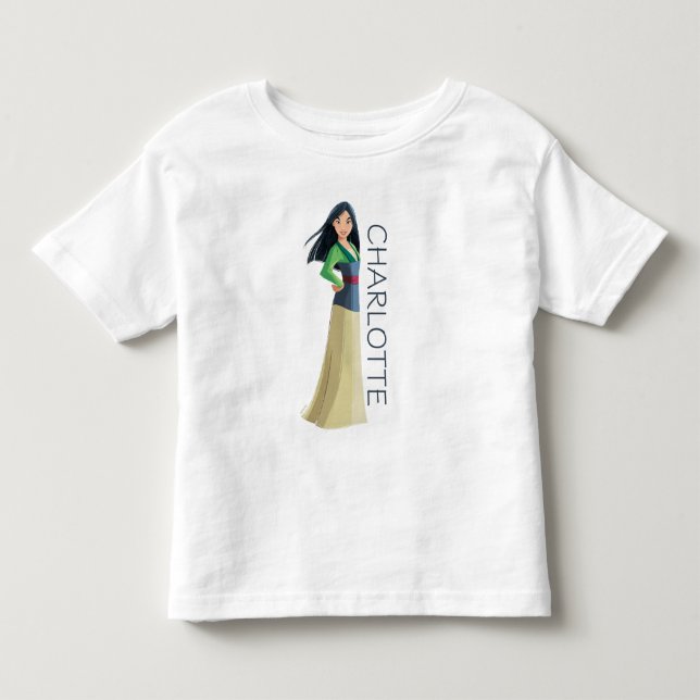 Mulan Courage in Every Step Toddler T-shirt (Front)