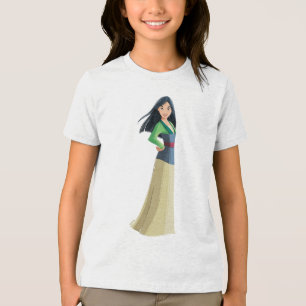 Mulan Courage in Every Step Tri-Blend Shirt
