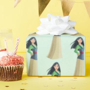 Mulan Courage in Every Step Wrapping Paper