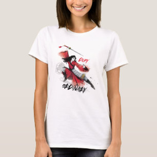 Mulan "Defy Ordinary" Watercolor T-Shirt