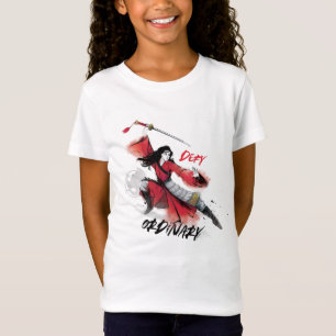 Mulan "Defy Ordinary" Watercolor T-Shirt