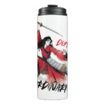 Mulan &quot;Defy Ordinary&quot; Watercolor Thermal Tumbler